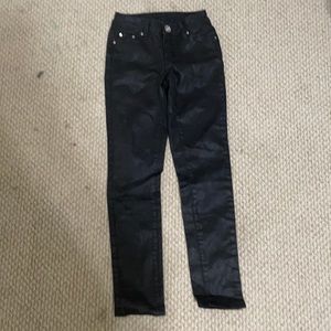 Black jeans with pockets from justice